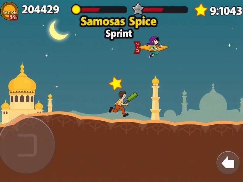 Samosas Spice Sprint gameplay screenshot